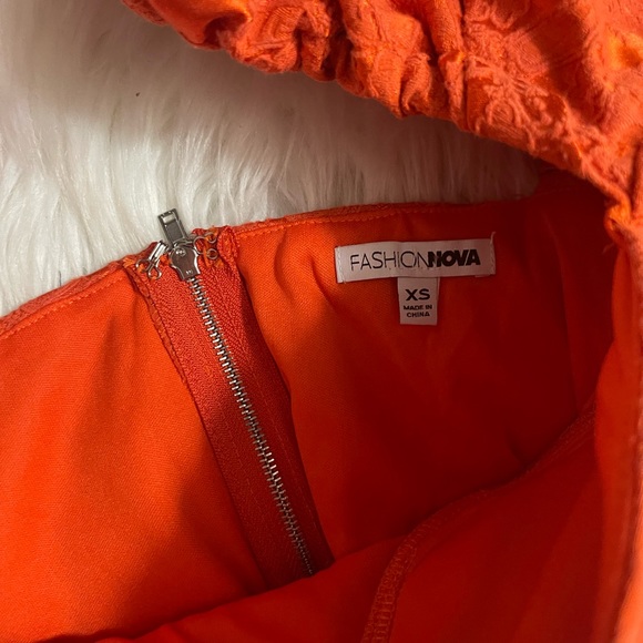 Dolce Jacquard Top - Orange - Picture 3 of 3